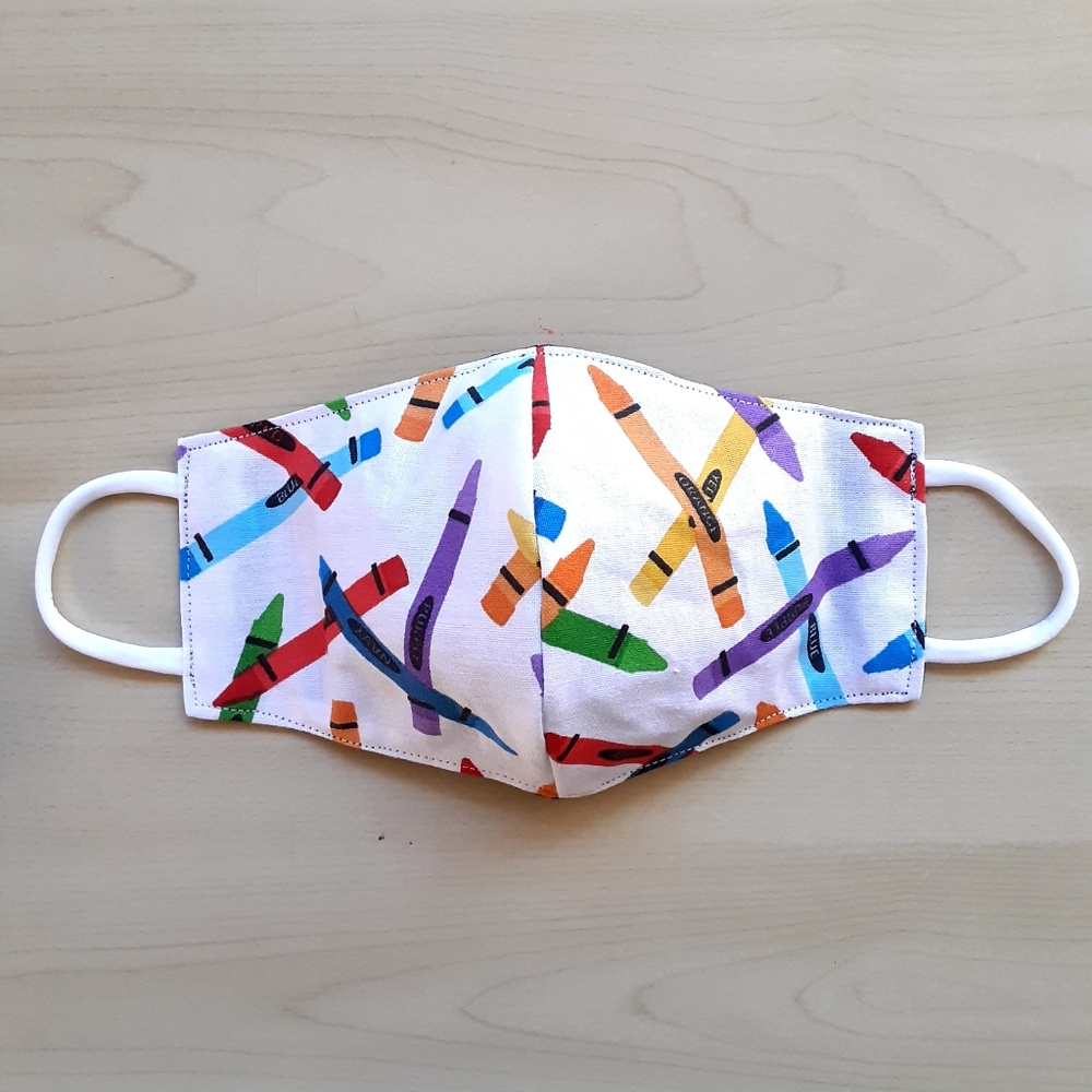 3 Pack Kids Reversible Face Mask - Picture 3 of 3